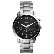 Laden Sie das Bild in den Galerie-Viewer, Fossil Herren Armbanduhr Uhr Chronograph Neutra FS5384 Edelstahl