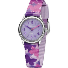 Laden Sie das Bild in den Galerie-Viewer, JACQUES FAREL Kinder-Armbanduhr Analog Quarz Mädchen Textilband HCC 3142