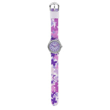 Laden Sie das Bild in den Galerie-Viewer, JACQUES FAREL Kinder-Armbanduhr Analog Quarz Mädchen Textilband HCC 3142
