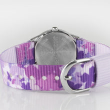 Laden Sie das Bild in den Galerie-Viewer, JACQUES FAREL Kinder-Armbanduhr Analog Quarz Mädchen Textilband HCC 3142