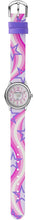 Laden Sie das Bild in den Galerie-Viewer, JACQUES FAREL Kinder-Armbanduhr Analog Quarz Mädchen Kunstleder HCC 324 Sterne