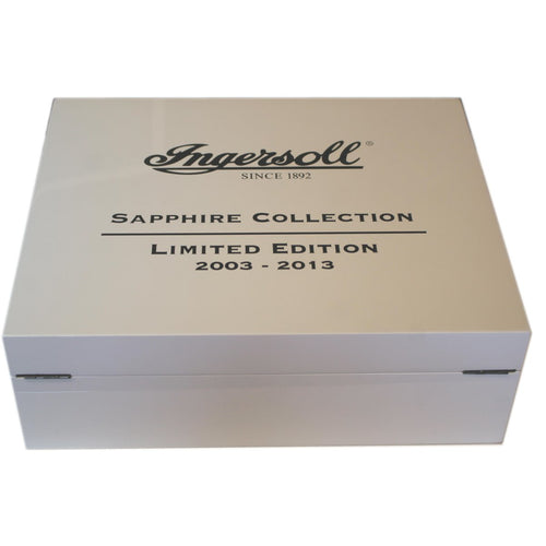 Ingersoll Uhrenbox Uhrenkoffer groß für 12 Uhren IN-MB12 weiss