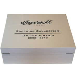 Ingersoll Uhrenbox Uhrenkoffer groß für 12 Uhren IN-MB12 weiss