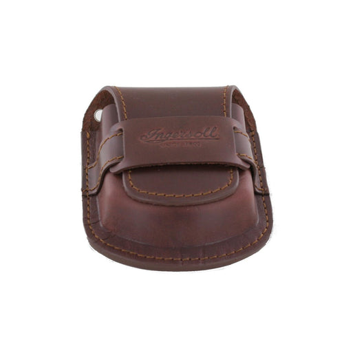 Ingersoll Gürteltasche für z.B Taschenuhr Leder Etui braun