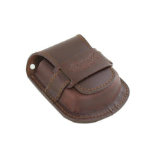 Laden Sie das Bild in den Galerie-Viewer, Ingersoll Gürteltasche für z.B Taschenuhr Leder Etui braun