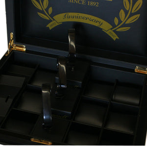 Ingersoll Uhrenbox Uhrenkoffer groß für 12 Uhren schwarz