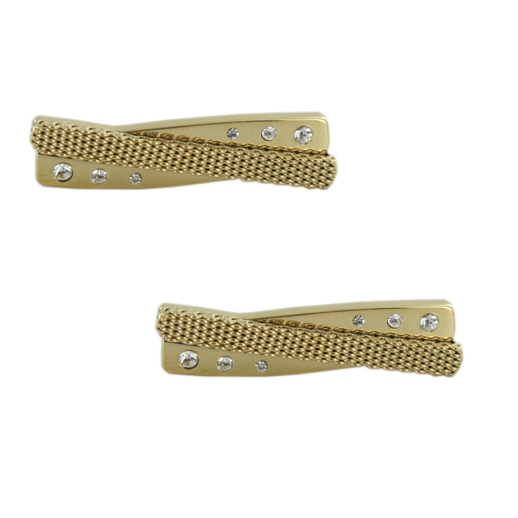 Skagen Damen Ohrstecker Milanaise gold JEG0016
