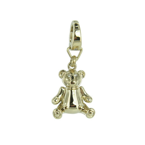 Fossil Anhänger Charms gold JF00764710 Teddybär