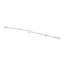 Laden Sie das Bild in den Galerie-Viewer, Joop Damen Armband Armkette Silber Herz JPBR001-1