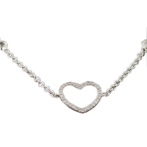 Joop Damen Armband Armkette Silber Herz JPBR001-1