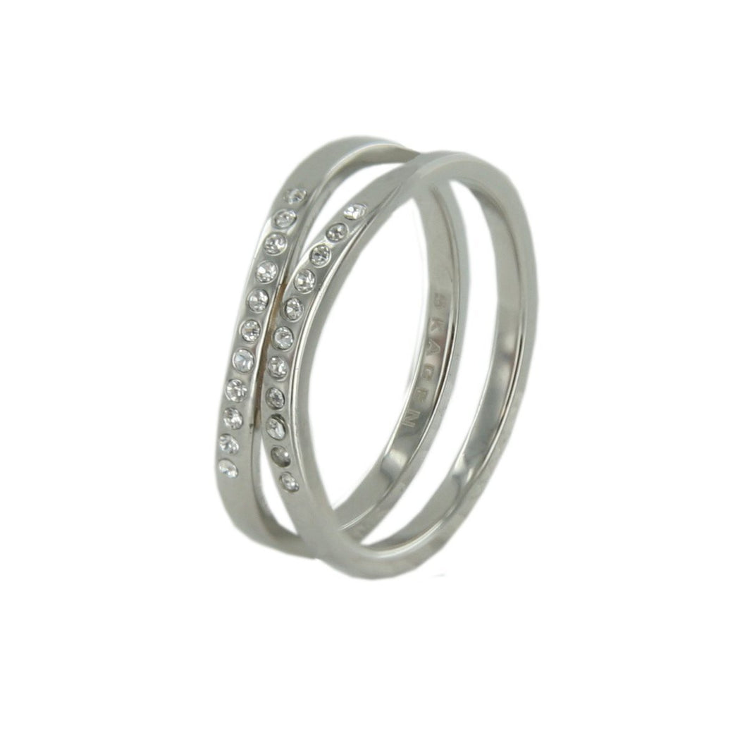 Skagen Damen-Ring EUJRSS027S7 Ringgröße:54 (17.2)