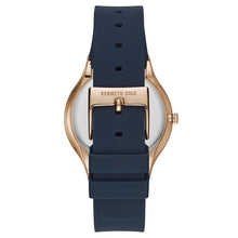 Laden Sie das Bild in den Galerie-Viewer, Kenneth Cole New York Herren Uhr Armbanduhr Silikon KC50057001