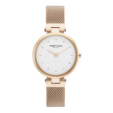 Laden Sie das Bild in den Galerie-Viewer, Kenneth Cole New York Damen-Armbanduhr Analog Quarz Edelstahl KC50511003