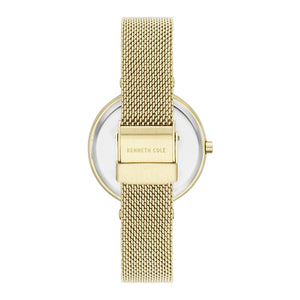 Kenneth Cole New York Damen-Armbanduhr Analog Quarz Edelstahl KC50511002