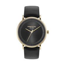 Laden Sie das Bild in den Galerie-Viewer, Kenneth Cole New York Herren-Armbanduhr Analog Quarz Leder KC50567003