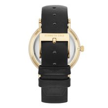 Laden Sie das Bild in den Galerie-Viewer, Kenneth Cole New York Herren-Armbanduhr Analog Quarz Leder KC50567003