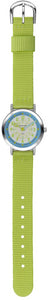 JACQUES FAREL Kinder-Armbanduhr Analog Quarz Jungen Textilband KOP 05 grün