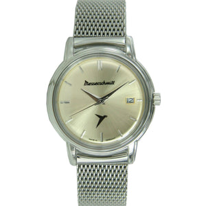 Aristo Messerschmitt Uhr vintage gold KR200-GMil Kabinenroller