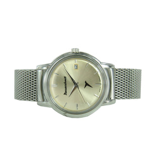 Aristo Messerschmitt Uhr vintage gold KR200-GMil Kabinenroller