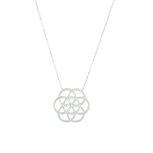 Kurshuni Halskette Seed Of Life Silber KR462-2