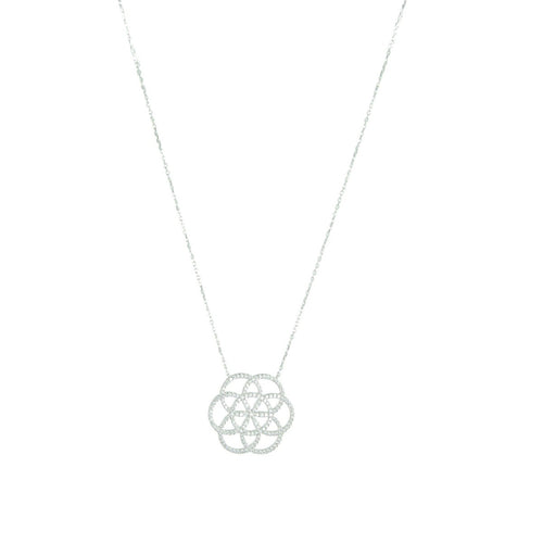 Kurshuni Halskette Seed Of Life Silber KR462-2