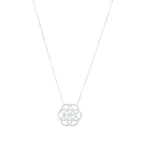 Kurshuni Halskette Seed Of Life Silber KR462-2