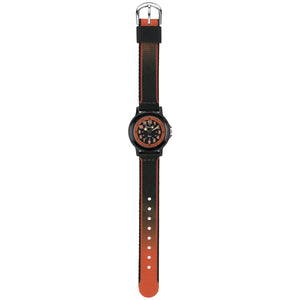 JACQUES FAREL Kinder-Armbanduhr Analog Quarz Jungen Textilband KSB 0564