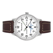 Laden Sie das Bild in den Galerie-Viewer, Aristo Herren Messerschmitt Uhr Fliegeruhr M-35Q-SL Leder