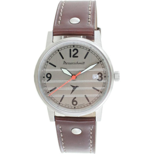 Aristo Unisex Messerschmitt Uhr Fliegeruhr M-18-2 / BFW-M18 Leder