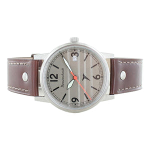Aristo Unisex Messerschmitt Uhr Fliegeruhr M-18-2 / BFW-M18 Leder