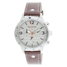 Laden Sie das Bild in den Galerie-Viewer, Aristo Herren Messerschmitt Uhr Chrono Fliegeruhr M-20-2 / BFW-M20 Leder