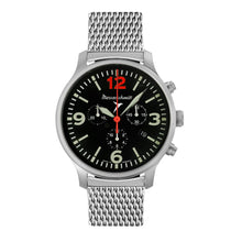 Laden Sie das Bild in den Galerie-Viewer, Aristo Herren Messerschmitt Uhr Flieger Chronograph ME-3H205R12-M Edelstahl