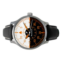 Laden Sie das Bild in den Galerie-Viewer, Aristo Herren Messerschmitt Uhr Fliegeruhr ME-3H272-LB Leder