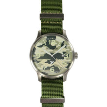 Laden Sie das Bild in den Galerie-Viewer, Aristo Herren Messerschmitt Uhr Luftwaffe ME-42L-TB Textil