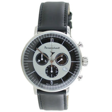 Laden Sie das Bild in den Galerie-Viewer, Aristo Herren Messerschmitt Uhr Edelstahl Chronograph ME-4H176 Leder