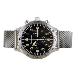 Aristo Herren Messerschmitt Uhr Chronograph Fliegeruhr ME-5030MVintage