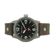 Laden Sie das Bild in den Galerie-Viewer, Aristo Herren Messerschmitt Uhr Fliegeruhr Titan ME-67TI