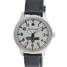 Laden Sie das Bild in den Galerie-Viewer, Aristo Herren Messerschmitt Uhr Boxer-Uhr ME-BOXER1 Leder