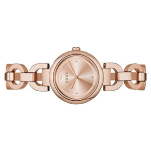 DKNY Damen Uhr Armbanduhr Eastside NY2769 Edelstahl
