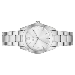 DKNY Damen Uhr Armbanduhr Karan NY2872 Edelstahl