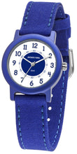Laden Sie das Bild in den Galerie-Viewer, JACQUES FAREL Öko Kinder-Armbanduhr Analog Quarz Jungen ORG 800 blau