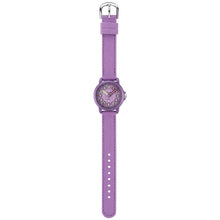 Laden Sie das Bild in den Galerie-Viewer, JACQUES FAREL Öko Kinder-Armbanduhr Analog Quarz Mädchen ORGT 1112 Lila