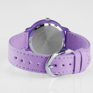 JACQUES FAREL Kinder-Armbanduhr Solaruhr Quarz Mädchen ORSO 3110-1 Lila