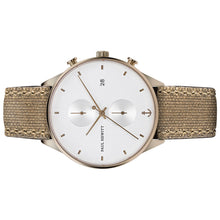 Laden Sie das Bild in den Galerie-Viewer, PAUL HEWITT Herren Uhr Analog Quarz Chronograph PH-C-Br-W-47M Leder Textil