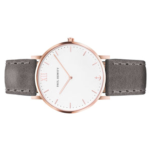 PAUL HEWITT Damen Uhr Analog Quarz Sailor Line PH-SA-R_St-W-13M-1 Leder