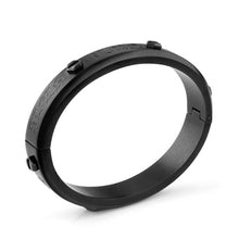 Laden Sie das Bild in den Galerie-Viewer, Philipp Plein Herren Armband Armreif Edelstahl IP Gun HEXAGON PJ7AA17BS
