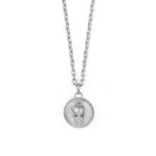 Laden Sie das Bild in den Galerie-Viewer, Philipp Plein Herren Kette Halskette Edelstahl silber 3D SKULL PJ8AA01NU