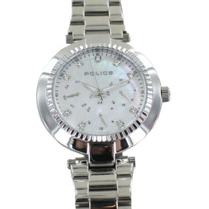 Police Damen Uhr Armbanduhr Edelstahl Analog PL14938MYC.28M