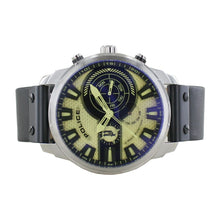 Laden Sie das Bild in den Galerie-Viewer, Police Herren Uhr Armbanduhr Leder Analog Leicester PL15217JS.04