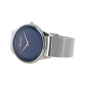 Police Herren Uhr Armbanduhr Edelstahl Analog Salerno PL15524JS.03MM